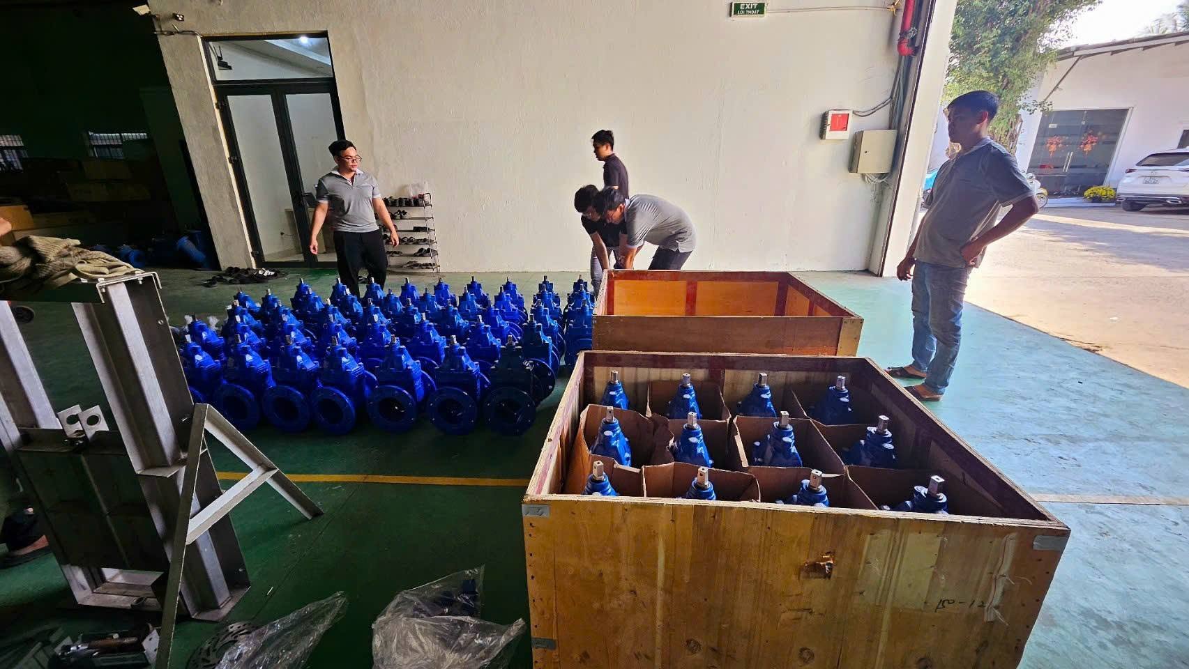 DỰ ÁN CUNG CẤP VAN TRUYỀN ĐỘNG KHÍ NÉN CHO NHÀ MÁY CHẾ TẠO Ô TÔ QUY MÔ LỚN